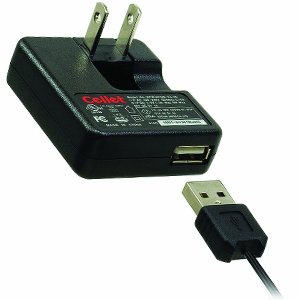 Oriongadgets Retractable Synch & Charge USB Travel Kit for Verizon Apple iPhone 4S (with Folding Blades Wall Plug)