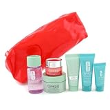 Travel Set: Makeup Remover + Day Cream + Serum + Eye Cream + Mask + Sun Block + Bag