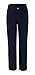 Bienzoe Big Girl's School Uniforms Cotton Stretchy Slim Flat Front Adjust Waist Pants