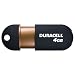 Duracell - DU-ZP-04GCA2-C - Cl� USB - 4 Go - Noir cuivre