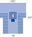 Laparotomy Pack II - DYNJP3010 - Laparotomy Pack II, 5 Unit / Case 2 Hand towels 1 Mayo stand cover 2 1/2 drapes 40' x 58' 4 Utility drapes with adhesive 1 Suture bag 1 Laparotomy drape, 102' x 121', with absorbent reinforcement 1 Table cover, reinforced poly, 50' x 90' Product photo may not exactly match the product offered for sale. Please refer to the product description.