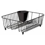 Rubbermaid 6008-AR-BLA Twin Sink Dish Drainer by Rubbermaid