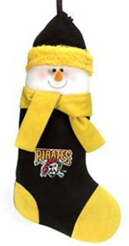 Pittsburgh Pirates Snowman Stocking