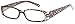 GAMMA RAY READERS 6 Pairs Ladies' Readers includes Sunglass Reader Quality Spring Hinge Reading Glasses for Women +1.00