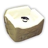 Snoozer Lookout II Pet Car Seat, Medium, Khaki