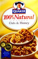 Quaker 100% Natural Oats and Honey 14oz 4 count by Quaker