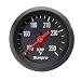 Sunpro CP8217 StyleLine Mechanical Water/Oil Temperature Gauge - Black Dial