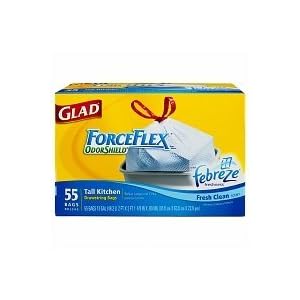 Glad Drawstring Forceflex Odor Shield Tall