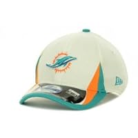 NFL Miami Dolphins Kid's NFL13 Training 39Thirty Flex Fit Cap, Child/Youth