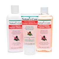 Nature's Cure Anti-Acne Papaya Skin Care System, 1 kit