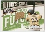 2003 Bowman Futures Game Gear Jersey Relics #FG-JL Jose Lopez - Seattle Mariners (Piece of Authentic Game Used Jersey) (Baseball Cards)