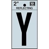 10 each: Hy-Ko Self-Adhesive Reflective Vinyl Letter (RV-25/Y)