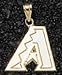 Arizona Diamondbacks Solid 14K Gold 5/8 inch A Pendant