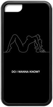 MakersHouse Laser Technology Printed Arctic Monkeys iPhone 5C Case Cover Rubber(Black)