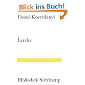 Lerche: Roman (Bibliothek Suhrkamp)
