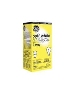 GE 3-Way 50-200-250 Soft White Light Bulb