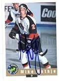 Mike Rathje autographed Hockey Card (Minor League, Medicine Hat)