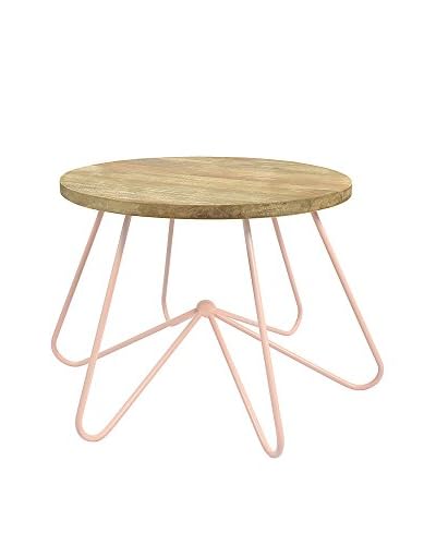HF LIVING Tavolino Ausiliario Round