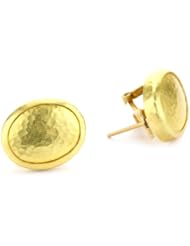 GURHAN "Amulet" Oval Shaped Clip Post Earrings