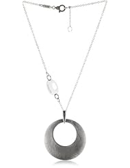 Invicta "Grazia" Rhodium-Plated Pendant Necklace, 17.75"