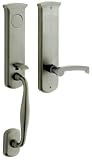 Baldwin 85340.151.RFD Tahoe Emergency Exit Right Hand Dummy Handleset with Tahoe Lever, Antique Nickel
