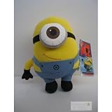 Despicable Me stewart New Minion Plush Toy 3D 9 inch Eye Stuffed Animal soft toys stuart Ich