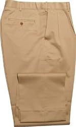PLEATED Front TALL Pants - Black or Khaki #516P