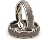 New 5mm Comfort Fit, Custom Titanium Ring, Free Sizing Band 4-17