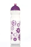 Trinkflasche von ISYbe - Transparent Blume Erwachsen