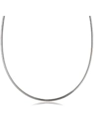 Sterling Silver Italian Solid Omega Chain Necklace