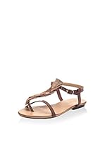 Bueno Sandalias planas (Marrón)