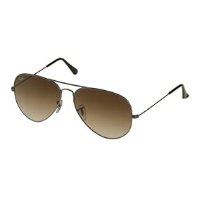 RAY BAN - Lunettes de soleil Aviator 3025 004 51 2N gun gris acier