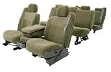 Coverking Velour Custom Fit Seat Covers - Oak, Front Row Seats. Honda S2000 50/50 Bucket Seat w/built-in headrest, NOT FOR SEATS WITH HEADREST SPEAKERS 2000 - 2005
