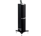 Lenco Ipod-Tower 1 Lautsprecher mit Apple iPod-Docking Station (60 Watt) schwarz