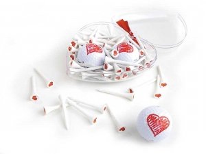 Golf Geschenkset HERZ