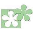 EK Success Paper Shapers Large Punch, Retro Flower Whale of a Punch