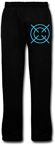 LQYG Christ Men's Training Sweaterpant Light Weight Pants Black XXL