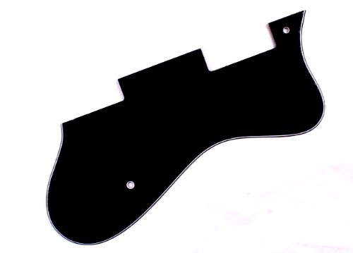 3 Ply Universal Pickguard Fits Epiphone Dot Style Guitar- BLACK (B53)