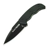 Crucible FX2, Black G-10 Handle, Black Blade, Plain Edge