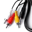 Wired--up - Cable de video compuesto RCA para videoc�mara con clavija de 3.5mm