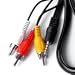 Wired--up - Cable de video compuesto RCA para videocámara con clavija de 3.5mm