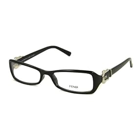 AUTHENTIC FENDI EYEGLASSES F 708 BLACK 001 F708 OPTICAL RX 51MM