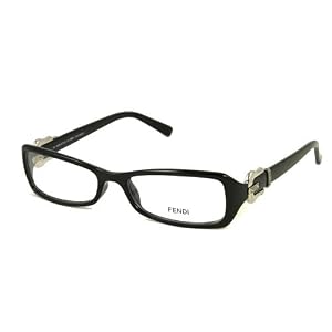 AUTHENTIC FENDI EYEGLASSES F 708 BLACK 001 F708 OPTICAL RX 51MM