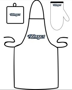 Toronto Blue Jays Grilling Apron Set