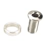 Sugino Chainring Bolt Set Inner Triple, 5 Per Package, Chrome
