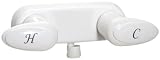 Phoenix USA R0477-I 4" White Bath Faucet Shower Valve