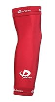 Phiten Power Sleeves (PAIR), X Large, Red