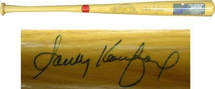 Sandy Koufax Signed Baseball Bat - PSA DNA - Autographed MLB Bats