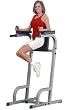 Body Solid Commercial Rated Vertical Knee Raise and Dip Station Power Tower GVKR60
