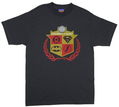  Defenders Of The Planet - Justice League - DC Comics T-shirt